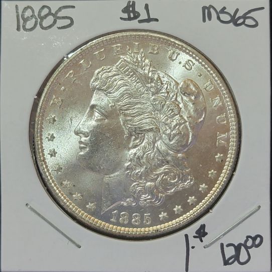 1885 US $1 Uncirculated