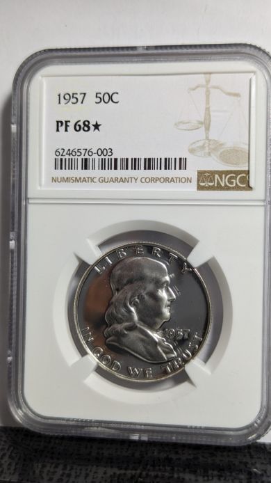 1957 50C NGC PF68* (Star) - 6246576-003 