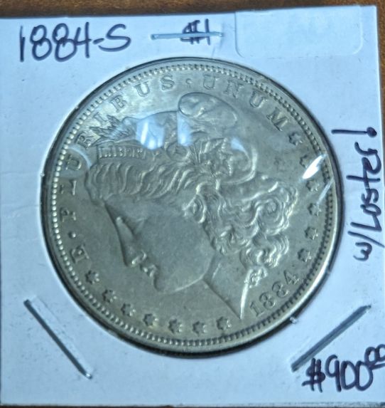 1884-S Morgan $1 Dollar High XF - Key Date