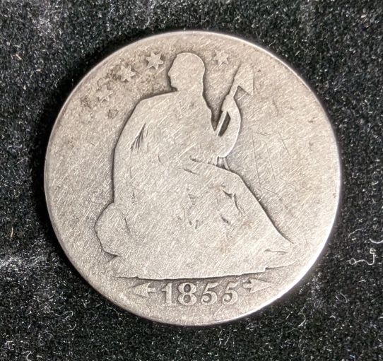 1855-O 50C with Arrows - Circulated