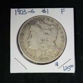 1903-S $1 Morgan Silver Dollar F
