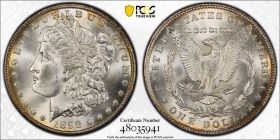 1898-O $1 Silver Morgan Dollar PCGS MS65  48035941