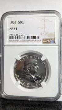 1963 50C NGC PF67 - 5961328-012