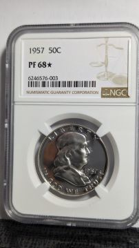 1957 50C NGC PF68* (Star) - 6246576-003 