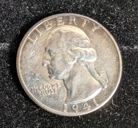 1941-D Washington Quarter 25C - Uncirculated