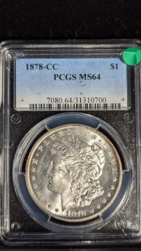 1878-CC $1 Carson City Morgan Dollar PCGS MS64 - 31310700