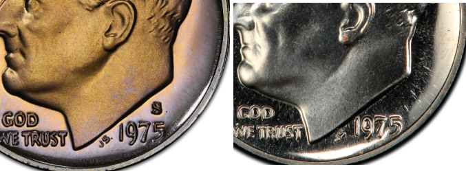 The 1975-S No S Proof Dime