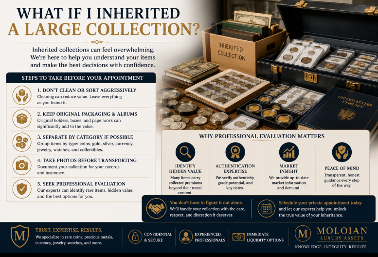 What if I inherited a large collection?